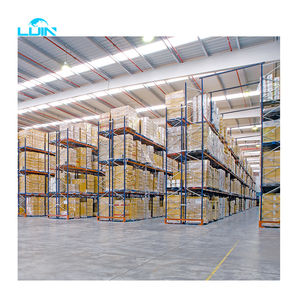 Sistema de Estanterías Selectivas para Paletas, Estanterías Metálicas Resistentes, Estanterías Industriales para Paletas, Almacenamiento - Product Image 3