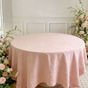 <span class=keywords><strong>Nappe</strong></span> en coton <span class=keywords><strong>lavé</strong></span> <span class=keywords><strong>bleu</strong></span> poussière, <span class=keywords><strong>nappe</strong></span> de luxe légère et chaleureuse pour les fêtes, les événements et les restaurants - Product Image 5