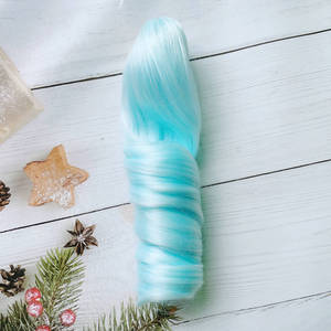 20cm muñeca pelucas Cola de Caballo <span class=keywords><strong>Anime</strong></span> muñeca Linda pequeña Tigre boca Clip agarre Clip estilo Cola de Caballo bebé - Product Image 6