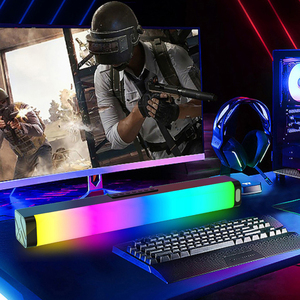20-inch Computer <strong>Speakers</strong> Rgb Gaming <strong>Speakers</strong> <strong>Pc</strong> Laptop Tablet Smartphones Sound Bar With Enhanced Stereo Bass Led Lighting - Product Image 3