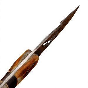 Couteau de chasse en acier au carbone avec manche en bois, équipement de plein air, prix de vente en gros, couteaux de chasse fabriqués en usine - Product Image 4