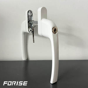 Poignée <span class=keywords><strong>de</strong></span> porte et <span class=keywords><strong>de</strong></span> fenêtre en alliage d'aluminium à base carrée, style minimaliste moderne, fixation par boulons traversants, vente en gros d'usine, <span class=keywords><strong>quincaillerie</strong></span> <span class=keywords><strong>de</strong></span> style export Moyen-Orient - Product Image 3