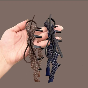 Diadema con Lazo Romántico de Diseño Sencillo y Elegante 2026, Diademas Vintage Dulces y Modernas para Mujer, Venta al por Mayor de Accesorios para el Cabello - Product Image 3