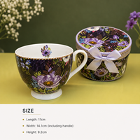 Mug à café en céramique personnalisé, tasse à café en céramique violette, Chine, écologique, pour cadeaux d'affaires, maison, bureau, mug en céramique