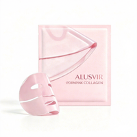 Masque en gel coréen hydratant et raffermissant au collagène rose PDRN ADN de saumon pour la nuit, soin visage éclatant, marque privée