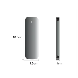 Penutup Tanpa Alat USB <span class=keywords><strong>3.2</strong></span> Tipe-C untuk SSD M.<span class=keywords><strong>2</strong></span> PCIe NVMe 2280/ 2260/2242/2230 - Product Image 4