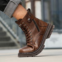 Bottes de sécurité DianSen DS65 pour hommes et femmes, protection du travail, anti-écrasement, anti-perforation, embout en acier, fonctionnelles pour l'ingénierie