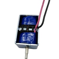 Solénoïde à verrouillage bidirectionnel DC 24V, course de 4 mm, matériau magnétique souple, 14W, longue durée de vie, pour appareils électroménagers européens