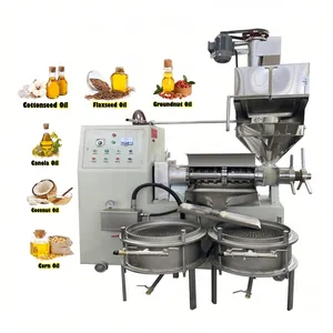 Palm Oil 1-2t/H Press Machine Plant Sunflower Oil Press Machine Olive Oil Press