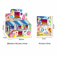 Vente en gros de jouets fantaisie pour enfants, boîte mystère animaux scintillants, jouet anti-stress à remontée lente, jouet sensoriel souple
