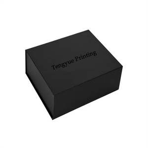 Gorra de béisbol con logotipo personalizado al por mayor, gorra Snapcap, caja de papel, tapa magnética de embalaje, regalo de cartón plegable con cierre de cinta - Product Image 4