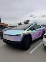 Euromaster Hot Sale Mirror Chrome rainbow Holographic Chameleon TPU Self Healing Car Vinyl Wrap Film Warna Berubah Seluruh Bodi
