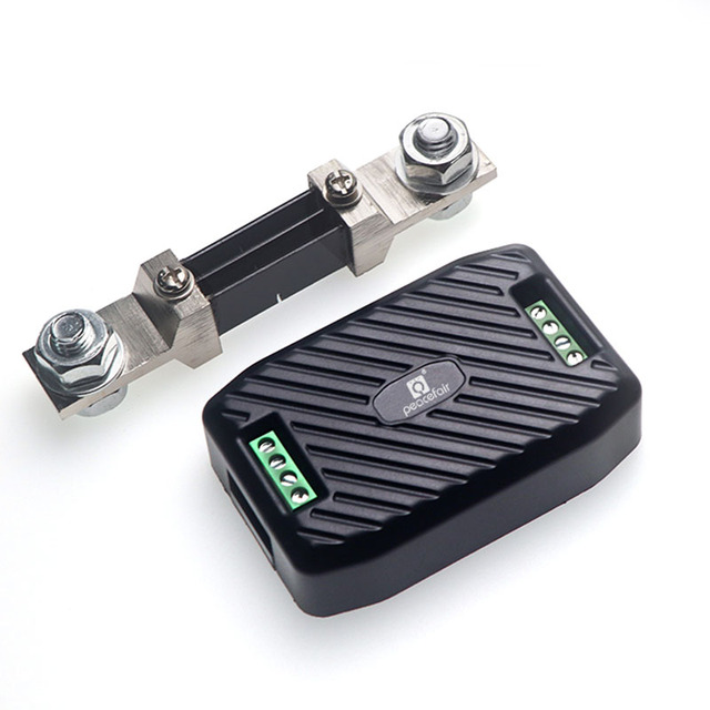 Peacefair PZEM-017 DC Energy Meter 0-300V 300A Shunt RS485 Modbus-RTU Watt KWH Power Meter for Home Industrial IoT