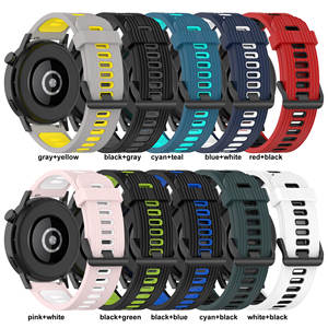 Correa de silicona de liberación rápida para <span class=keywords><strong>reloj</strong></span> Huawei GT3 <span class=keywords><strong>AMAZFIT</strong></span> GTRS <span class=keywords><strong>GTS3</strong></span> 20MM 22MM correa de silicona deportiva - Product Image 2