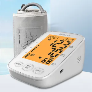 Mesin Pengukur Tekanan Darah, Monitor Tekanan Darah Portabel, Mesin Tekanan Darah, Lengan Atas, Digital