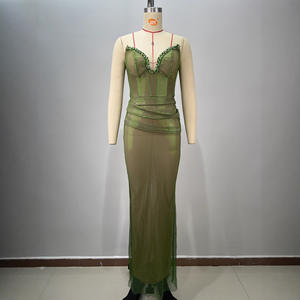 OEM de fábrica personalizado vendaje de las mujeres de moda del Partido de la boda de invitados de lujo de hadas noche Club vestido - Product Image 2