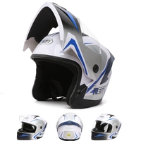 Nouvelle popularité Crash unisexe moto DOT visage casque tête garde Abs modulaire casque moto casques pour adultes personnaliser