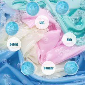 Balle magique en nylon pour l'élimination des taches, <span class=keywords><strong>anti</strong></span>-emmêlement et aspiration des cheveux, solution en un clic pour la <span class=keywords><strong>machine</strong></span> <span class=keywords><strong>à</strong></span> <span class=keywords><strong>laver</strong></span>, 12 pièces - Product Image 6