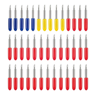 Cuchilla de Corte de Vinilo de Carburo de Tungsteno de Alta Calidad para Plotter Roland, 30/45/60 Grados