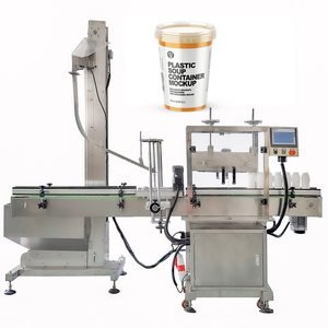 YIMU PM50 High Efficiency Automatic Barrel Lid Bucket Cover Press Machine Big Drum Plastic Cap Closing Pressing Capping Machine