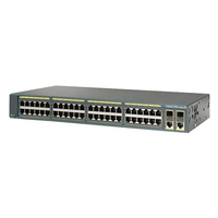 Nuevo 2960 Plus 48 10/100 PoE+2 1000BT+2SFP LAN Lite WS-C2960+48PST-S