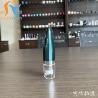 Vente chaude haut de gamme 30ml acrylique coque dure inversé BB crème bouteille avec tête de pompe à vide couvercle en plastique cosmétiques
