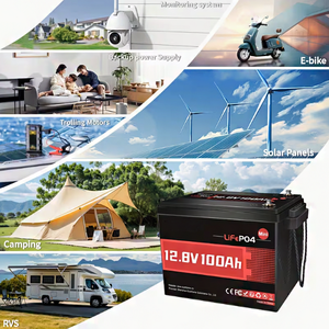 Batterie LiFePO4 mini 12,8 V 100 Ah avec BMS 100 A intégré, sortie de puissance 1280 W pour camping-cars, bateaux, moteurs de traction, systèmes solaires hors réseau - Product Image 6