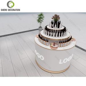 Conception d'intérieur de magasin de cosmétiques et de parfums de luxe, murs et étagères d'exposition personnalisés, armoires - Product Image 4