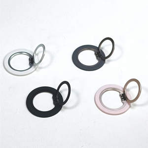 Support de téléphone portable ONE-CASE MS-04 ultra-fin pliable en alliage d'aluminium magnétique avec anneau rotatif à 360 degrés - Product Image 2