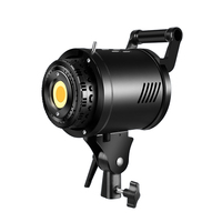 Éclairage LED COB 200W pour studio photo, lumières d'enregistrement vidéo à intensité variable avec télécommande pour portraits et interviews