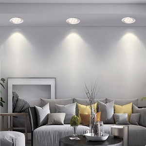 ไฟดาวน์ไลท์ LED สว่างพิเศษ 3w 5w 7w ตัวเรือนสีขาว ปรับความสว่างได้ แบบ Spot Cob 110v 220v โคมไฟติดตั้งแบบฝัง สำหรับใช้ภายในอาคาร - Product Image 3