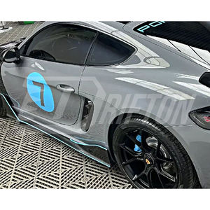 Kit de Carrocería Parcial de Fibra de Carbono Estilo Cayman Boxster PD para Porsche 718 2016-2025 - Product Image 3