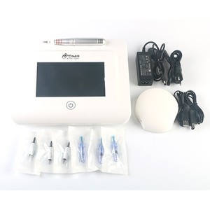 PMU Artmex V11 Profession elle MicroNeedling-Tätowier maschine für Augenbrauen Eyeline Lip Beauty <span class=keywords><strong>Equipment</strong></span> US-Stecker für Kopf und Füße - Product Image 6