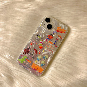 <span class=keywords><strong>Coque</strong></span> de téléphone anti-chute IMD pour iPhone 11 12 13 14 15 16 Plus Pro Max, motif de dessin animé mignon <span class=keywords><strong>Toy</strong></span> <span class=keywords><strong>Story</strong></span> Buzz Woody, protection pour smartphone - Product Image 6