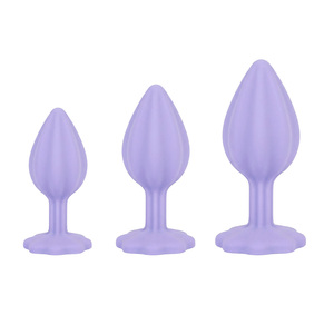 Sextoy en silicone de qualité médicale pour homme, plug anal conique perlé, Dier Sm Rnleri - Product Image 3