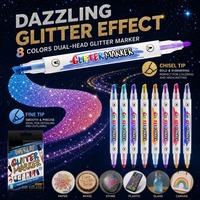 Coffret de marqueurs acryliques double face lumineux les plus vendus – Stylos créatifs pour graffitis et coloriage pour enfants