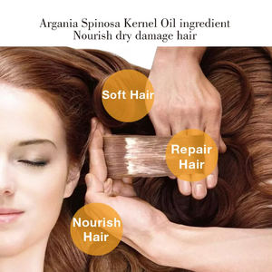 Özel etiket Chebe ezmesi kollajen onarım hasarlı saç maskesi tedavisi kuru veya hasarlı saçlar Keratin saç maskesi - Product Image 4