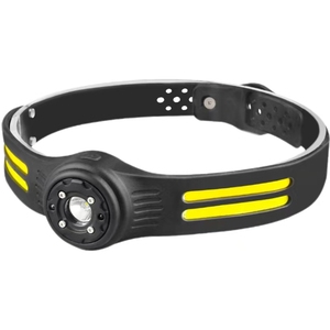 <span class=keywords><strong>Lampe</strong></span> <span class=keywords><strong>frontale</strong></span> LED lumineuse avec bandeau réglable, design ultra léger et réfléchissant pour la course matinale et le <span class=keywords><strong>jogging</strong></span> nocturne - Product Image 1