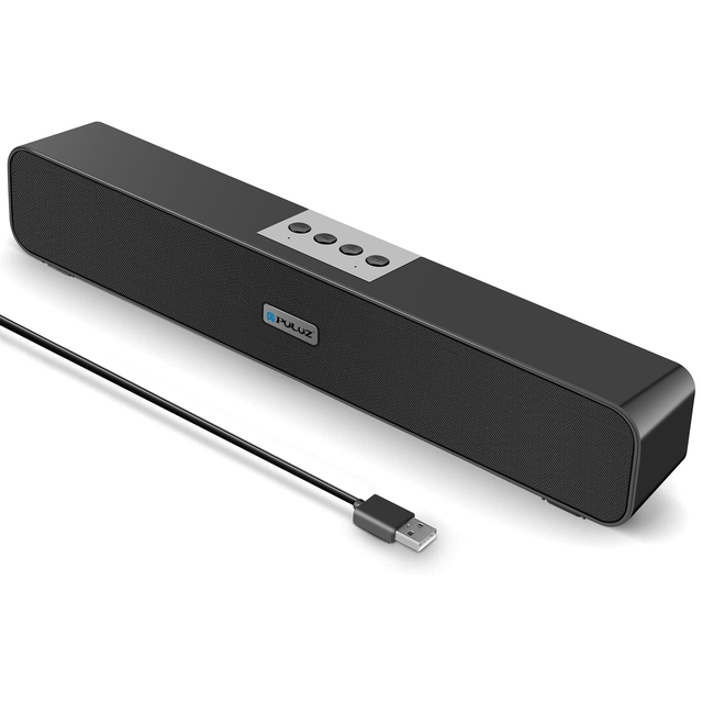 Dropshipping Original PULUZ Soundbar Wired Wireless Surround Speaker Mini Portable Speaker