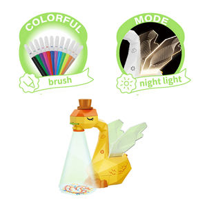 Hot Sell proiezione educativa cigno 3 colori di proiezione elettrica giocattoli con luce regali di apprendimento per i bambini - Product Image 4