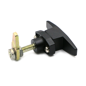 <strong>Black</strong> Car Trunk Lid Cabinet <strong>Door</strong> Swing <strong>Knob</strong> T Handle Lock - Product Image 4