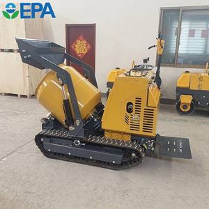 Mobile Diesel Mini Portable Sol Électrique Auto Chargement Ciment Bétonnière Machines Bétonnière <span class=keywords><strong>1m3</strong></span> - Product Image 2