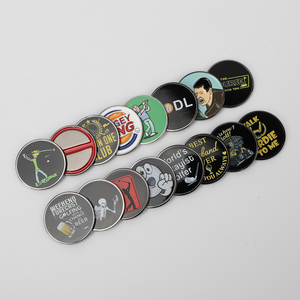 Marqueurs de balles de <span class=keywords><strong>golf</strong></span> personnalisés de haute qualité en métal émaillé vierge à graver pour produits de <span class=keywords><strong>golf</strong></span> - Product Image 5