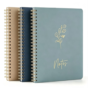 Quaderno a Spirale Estetico con Righe College 8*6 Pollici, Diario con Stampa a Caldo, Tasche <span class=keywords><strong>Grandi</strong></span> e Pagine a Righe - Product Image 5