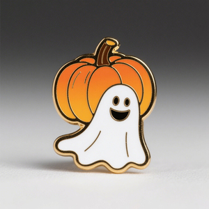 Conception libre mignon fantôme citrouille Clown émail épingle horreur comédie film personnalisé Halloween épinglette insigne dessin animé Halloween épingle - Product Image 3