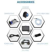 YKD-9122 Offre Spéciale 22 pouces Full hd Intégré ORL Laparoscopie Hystéroscope 4 en 1 Vidéo Endoscope Caméra Système