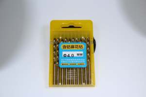 Tốc độ cao thép thẳng chân trung tâm khoan bit thiết lập đầy đủ mặt đất 3.2/4.2/5/6.8mm vòi phun DIN338 tiêu chuẩn khoan công cụ cho Sắt - Product Image 4