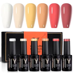 YOKEFELLOW Pantone Color OEM Fournitures pour ongles Vernis à ongles gel de couleur Soak Off UV Gel Vernis à ongles personnalisé