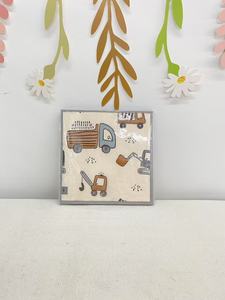 DAMAI Construction Themed Party <b>Tableware</b> Set Kids Birthdays <b>Disposable</b> Plate Paper Cups Napkins for 8 Guests Children Birthday - Product Image 6