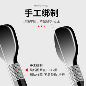Giant Fin King Double Hooks With Leader Tied Gold Sleeve Finished Fishing Tackle Reservoir Pond Use - Product Image 3